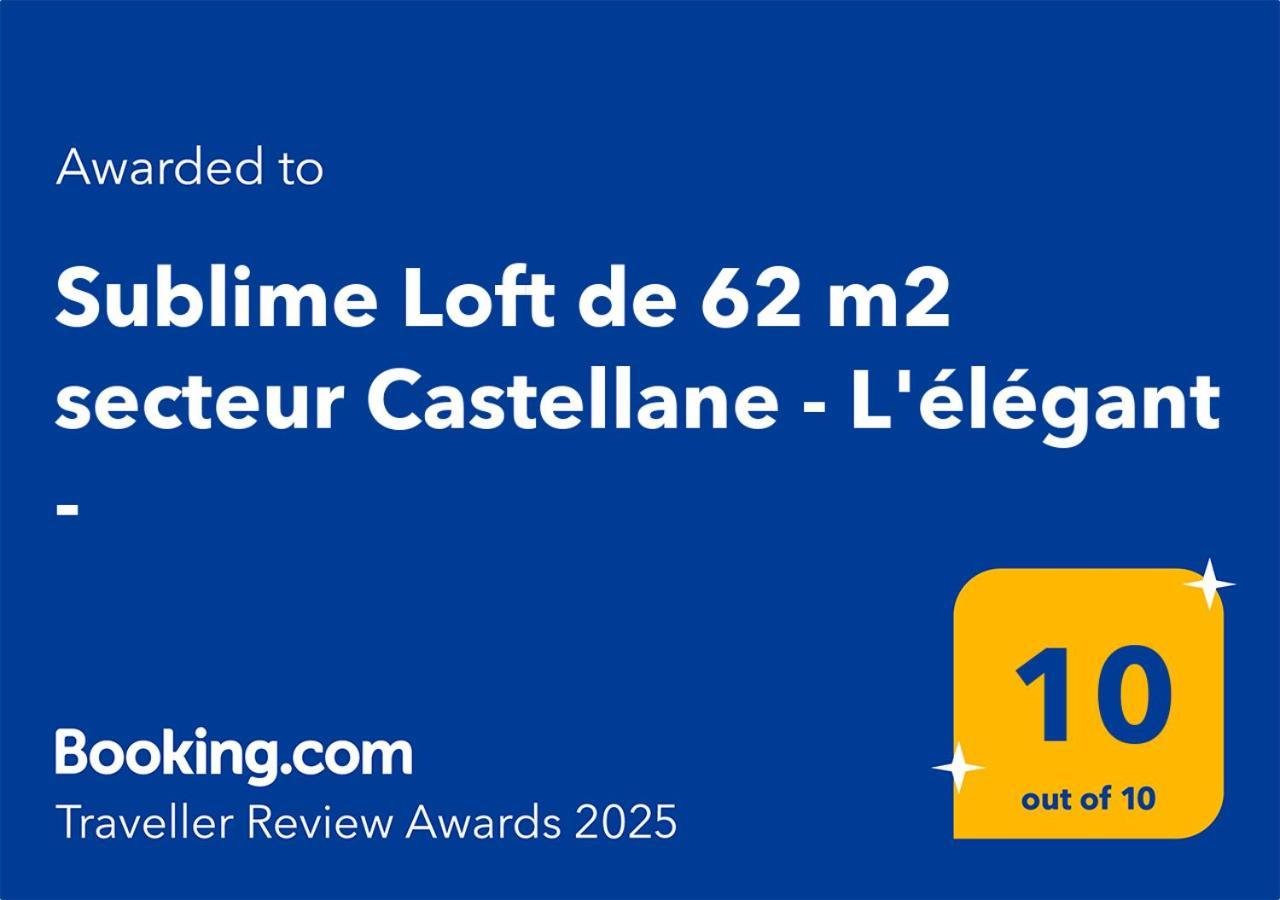 Sublime Loft De 62 M2 Secteur Castellane - L'Elegant - Διαμέρισμα Μασσαλία Εξωτερικό φωτογραφία